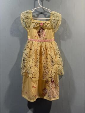 Toddlers Girls Disney Dress Princess Size 2T Yellow